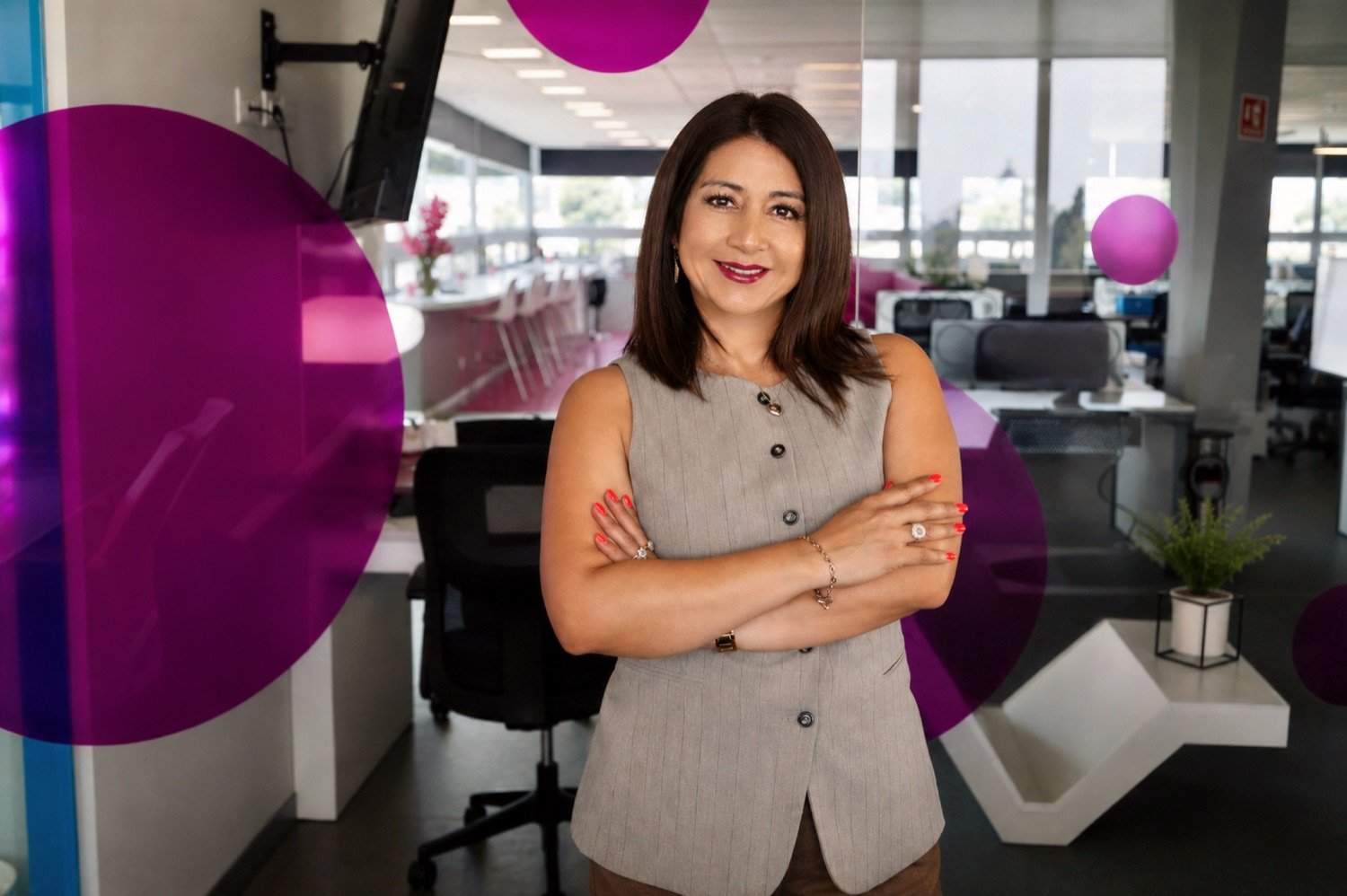 Miriam Sánchez, asesora de seguros